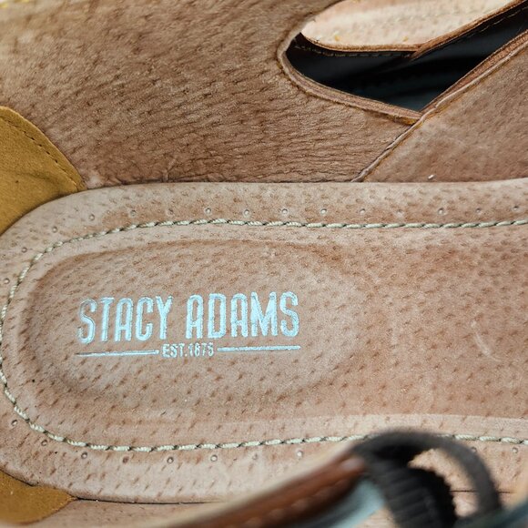 Stacey Adams Men Size 12M (EU45) Calderon Cognac  NIB main image 9